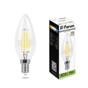 ����� ������������ ����������� Feron LB-166 ����� E14 7W 4000K 25871