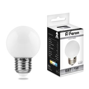 ����� ������������ Feron LB-37 ����� E27 1W 6400K 25115