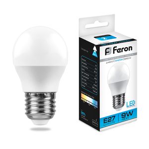 ����� ������������ Feron LB-550 ����� E27 9W 6400K 25806