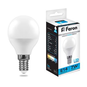 ����� ������������ Feron LB-95 ����� E14 7W 6400K 25480