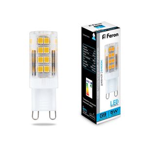 ����� ������������ Feron LB-432 G9 5W 6400K 25771