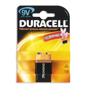 ������� ������� Duracell 6LR61 (1*BL) (1/10) 33426