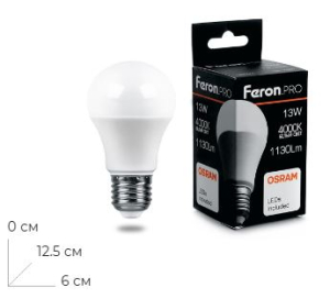 ����� ������������ Feron.PRO LB-1013 ��� E27 13W 175-265V 4000K 38033