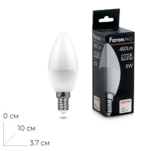 ����� ������������ Feron.PRO LB-1306 ����� E14 6W 175-265V 2700K 38044