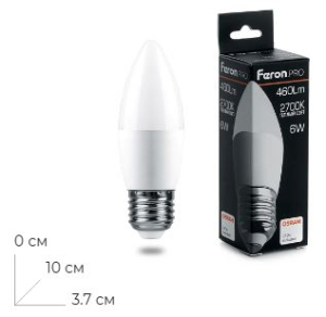 ����� ������������ Feron.PRO LB-1306 ����� E27 6W 175-265V 2700K 38050