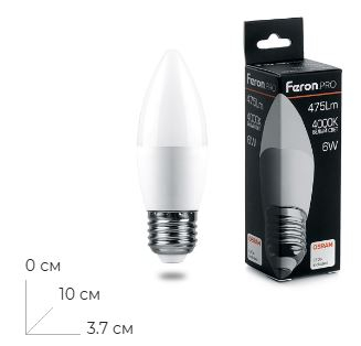 ����� ������������ Feron.PRO LB-1306 ����� E27 6W 175-265V 4000K 38051